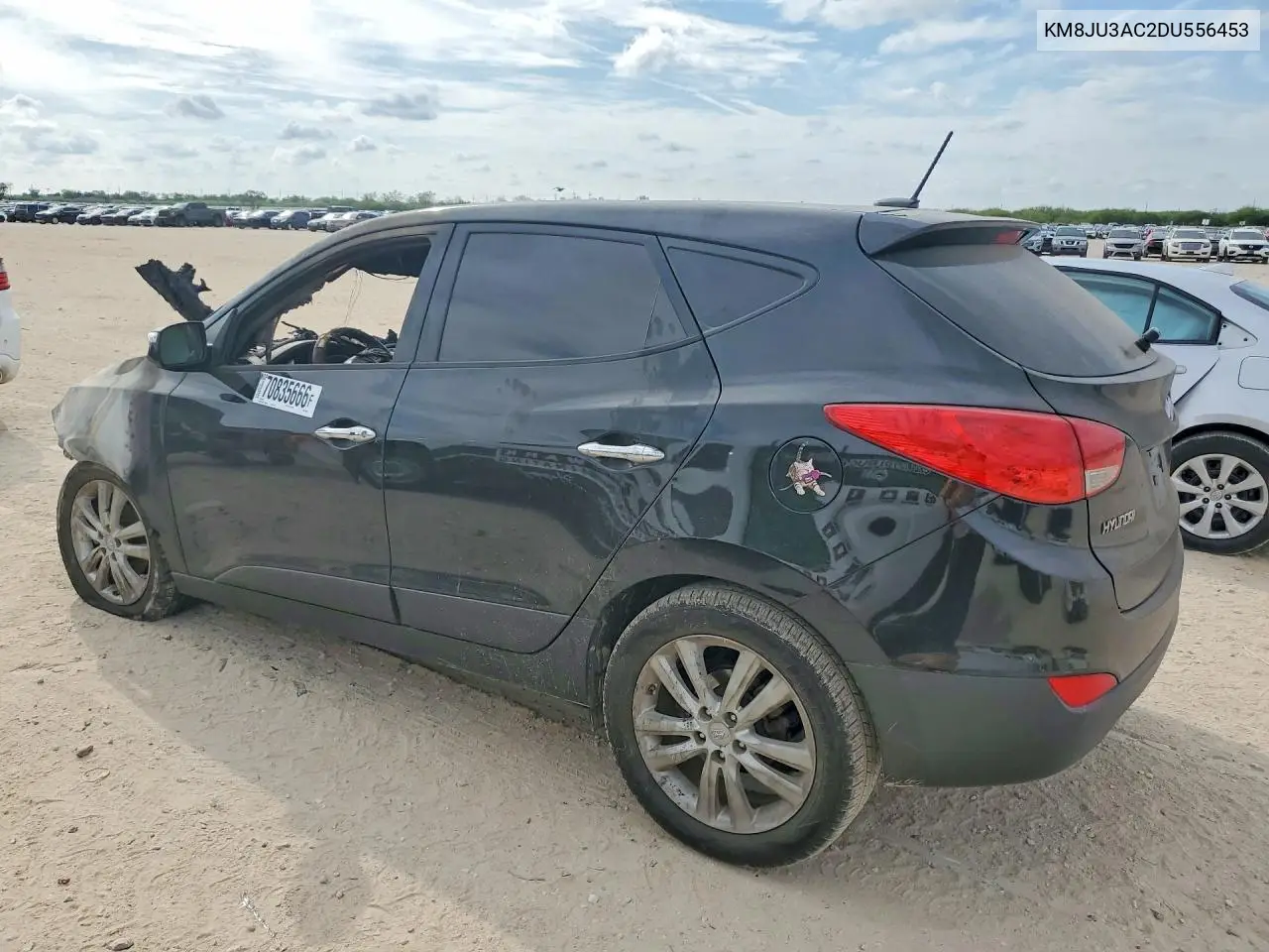 2013 HYUNDAI TUCSON VIN KM8JU3AC2DU556453 — фото 2