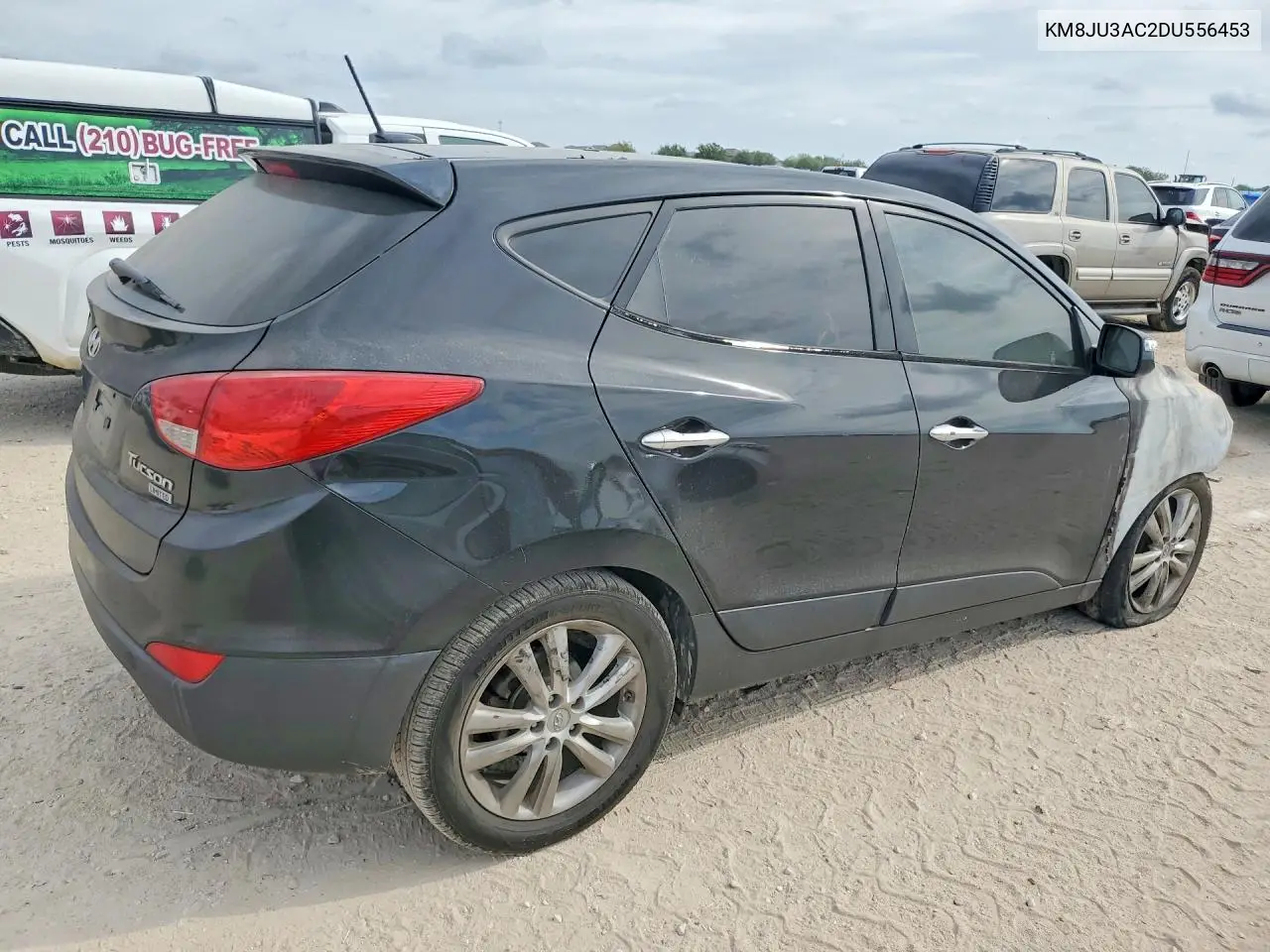 2013 HYUNDAI TUCSON VIN KM8JU3AC2DU556453 — фото 3