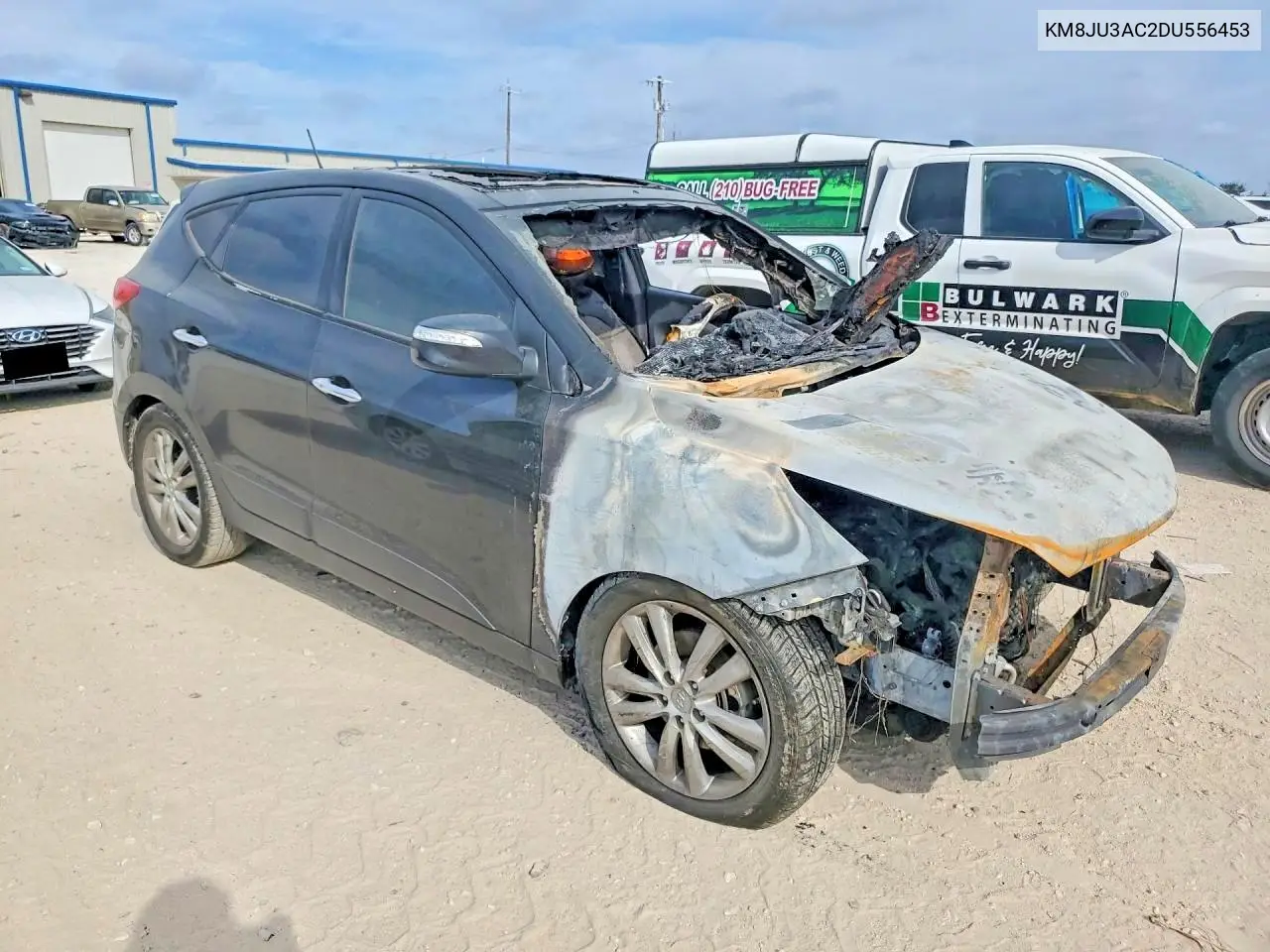 2013 HYUNDAI TUCSON VIN KM8JU3AC2DU556453 — фото 4