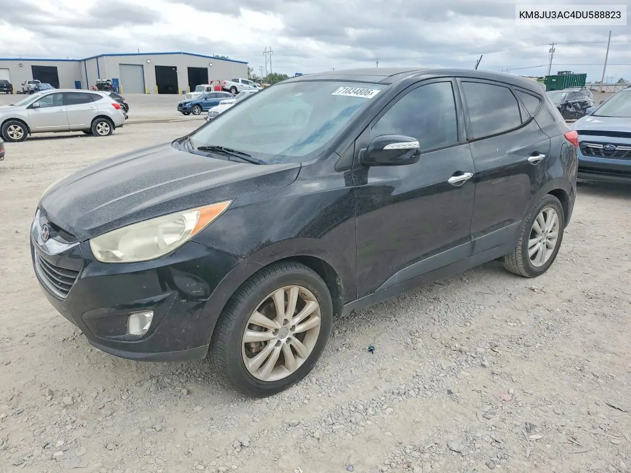 HYUNDAI TUCSON 2013, VIN KM8JU3AC4DU588823