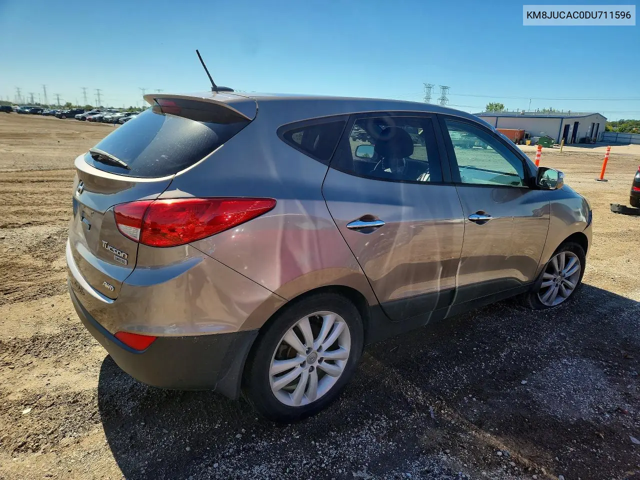 2013 HYUNDAI TUCSON VIN KM8JUCAC0DU711596 — фото 3