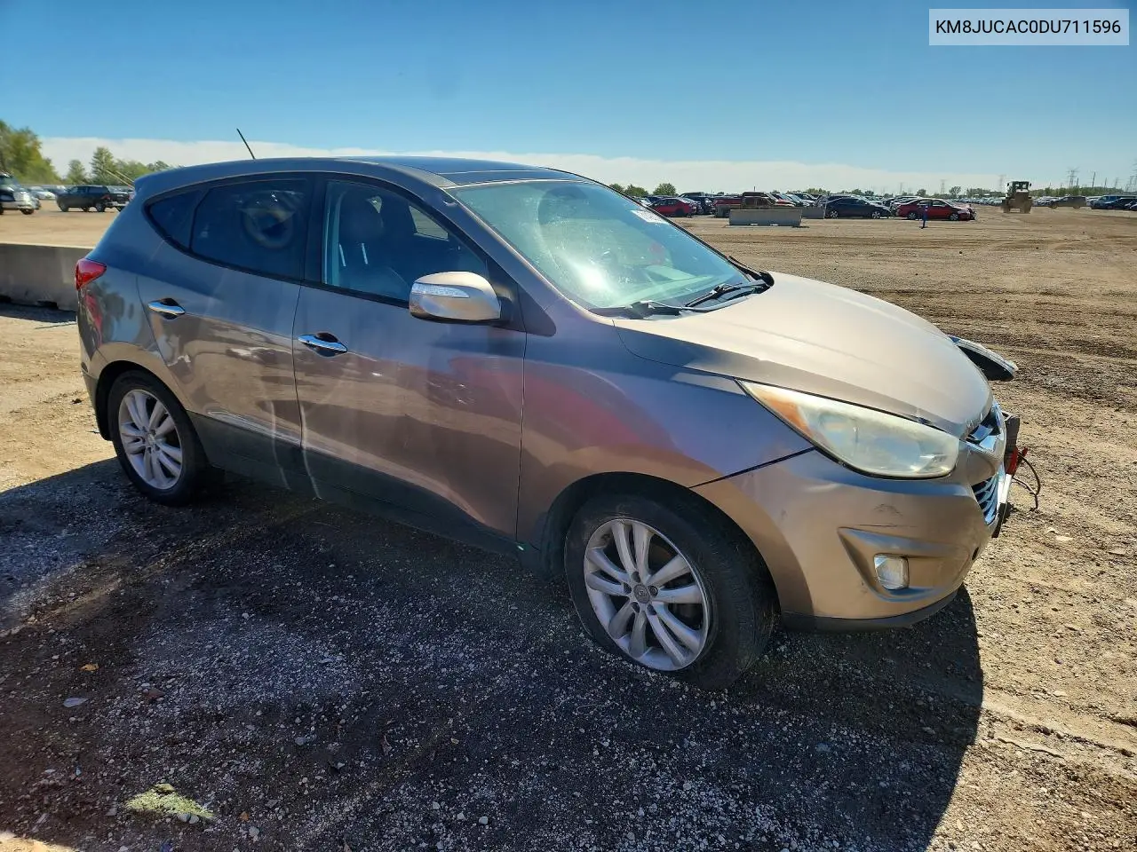 2013 HYUNDAI TUCSON VIN KM8JUCAC0DU711596 — фото 4