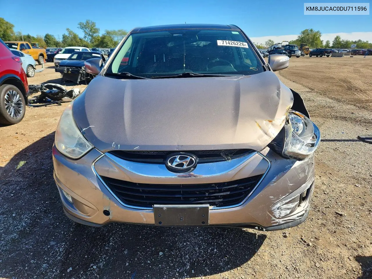 2013 HYUNDAI TUCSON VIN KM8JUCAC0DU711596 — фото 5
