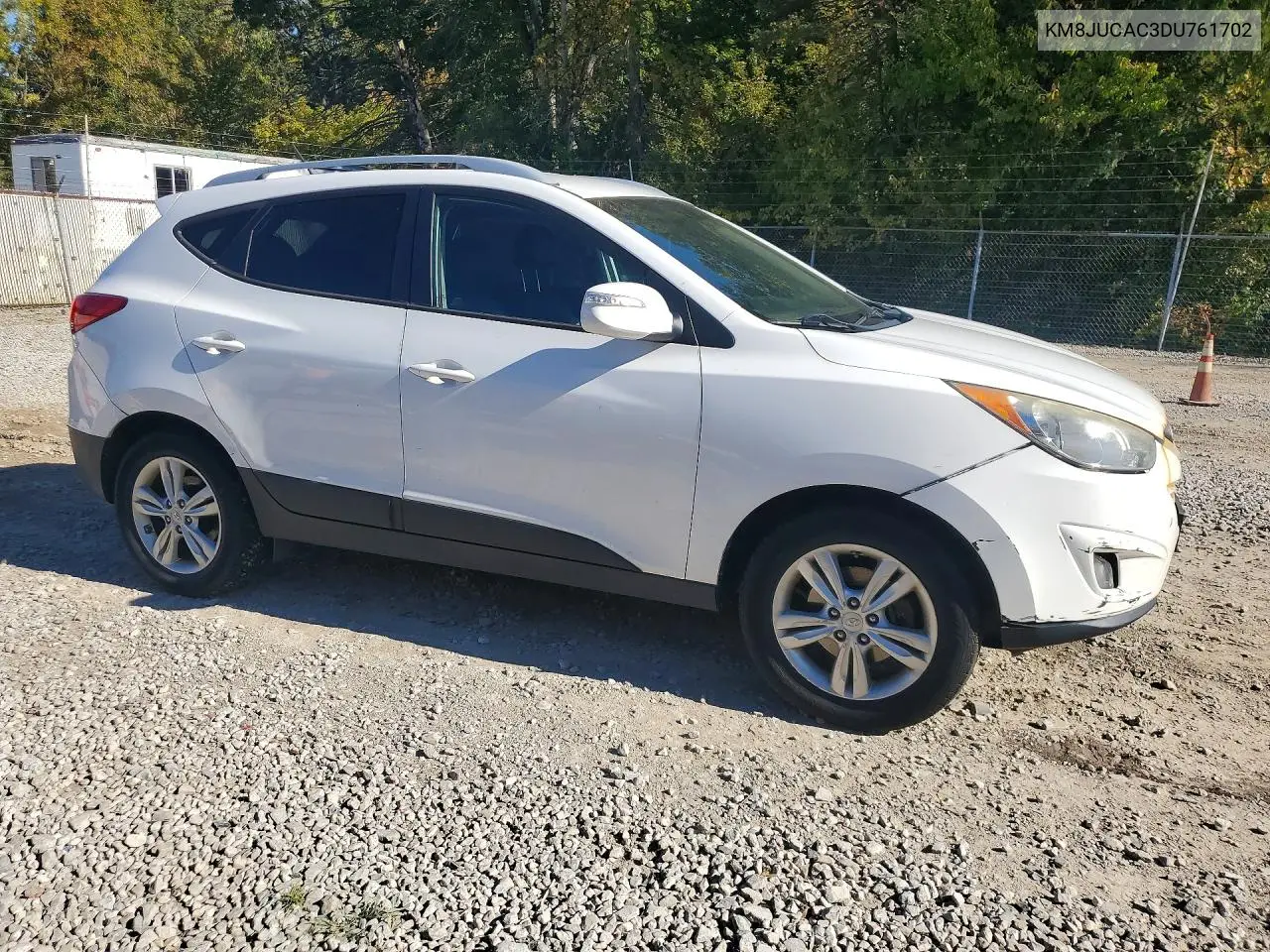 2013 HYUNDAI TUCSON VIN KM8JUCAC3DU761702 — фото 4