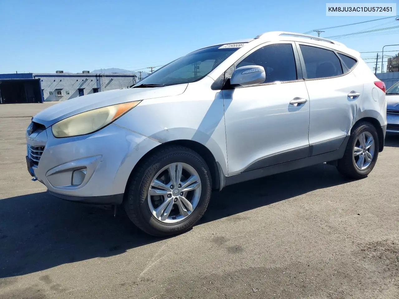 HYUNDAI TUCSON 2013, VIN KM8JU3AC1DU572451