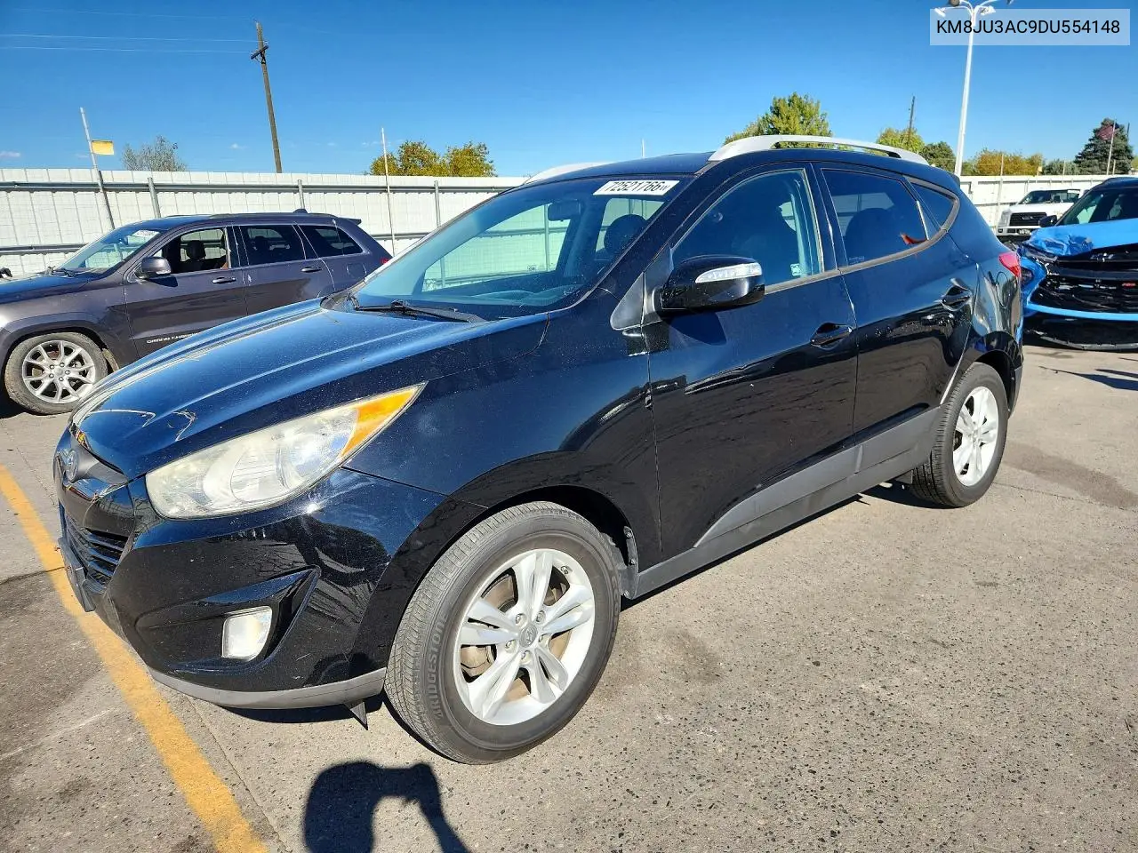 HYUNDAI TUCSON 2013, VIN KM8JU3AC9DU554148