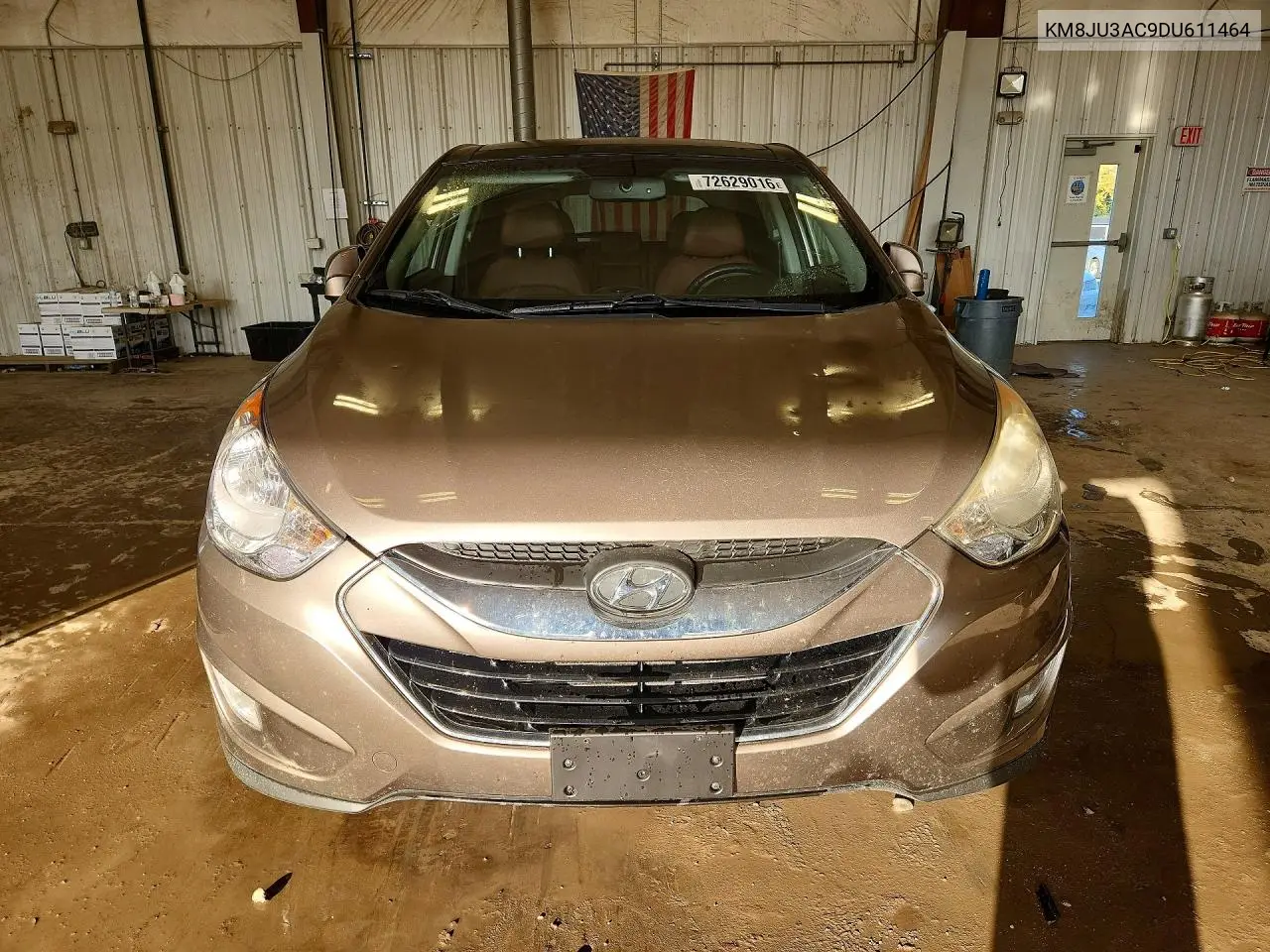 2013 HYUNDAI TUCSON VIN KM8JU3AC9DU611464 — фото 5