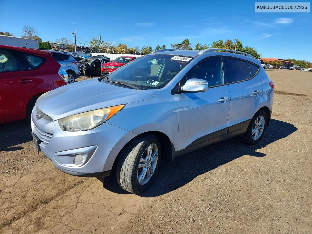 HYUNDAI TUCSON 2013, VIN KM8JU3AC0DU577236