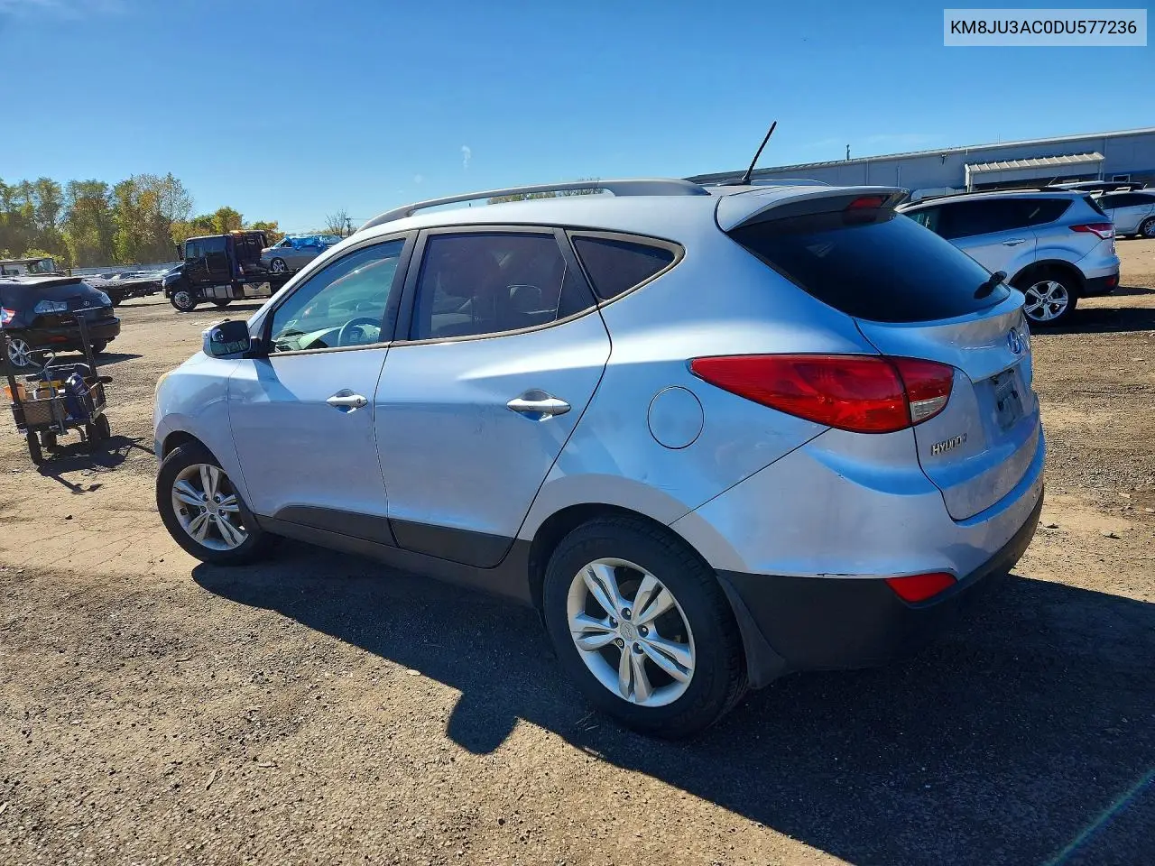 2013 HYUNDAI TUCSON VIN KM8JU3AC0DU577236 — фото 2