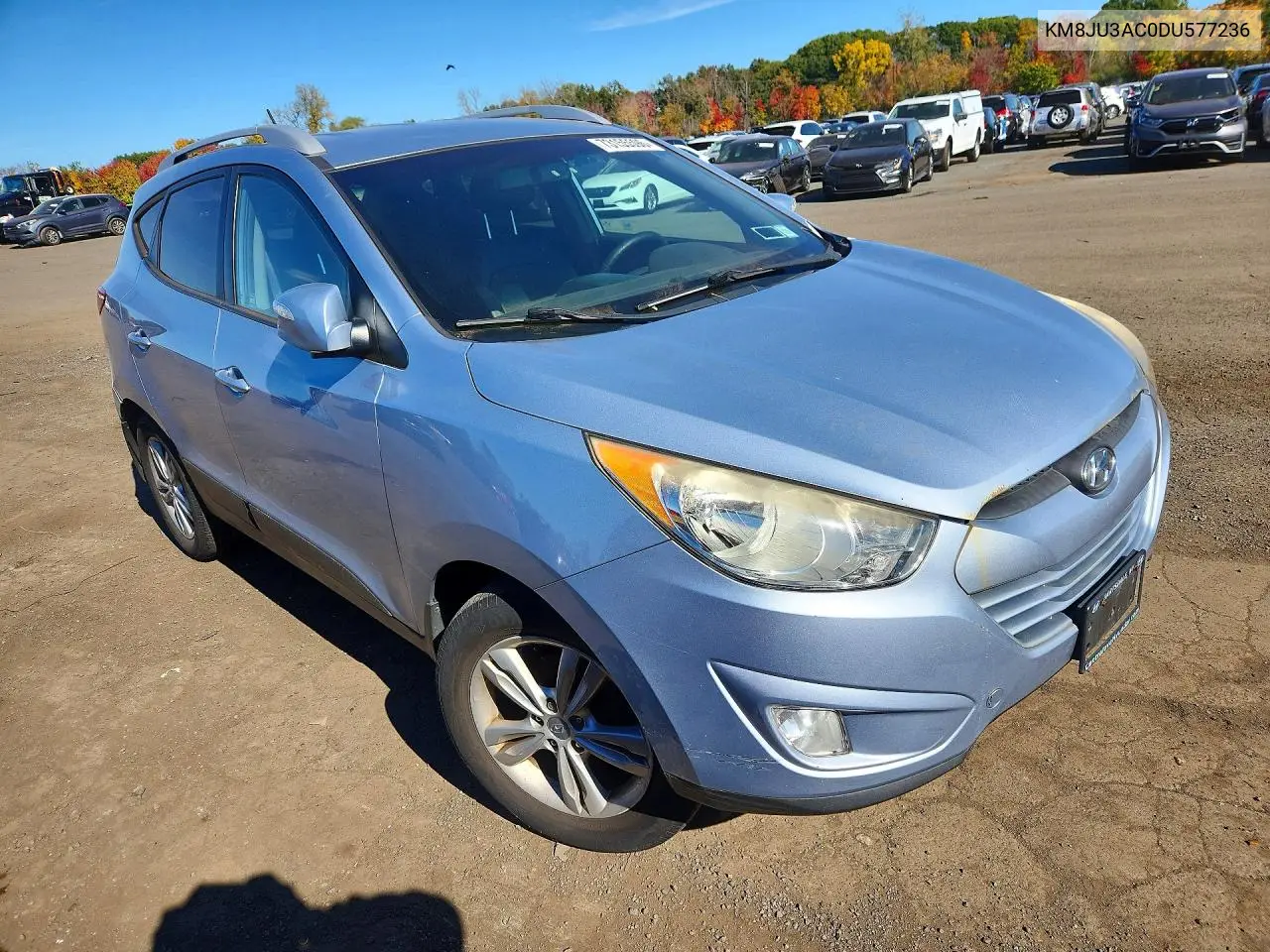 2013 HYUNDAI TUCSON VIN KM8JU3AC0DU577236 — фото 4