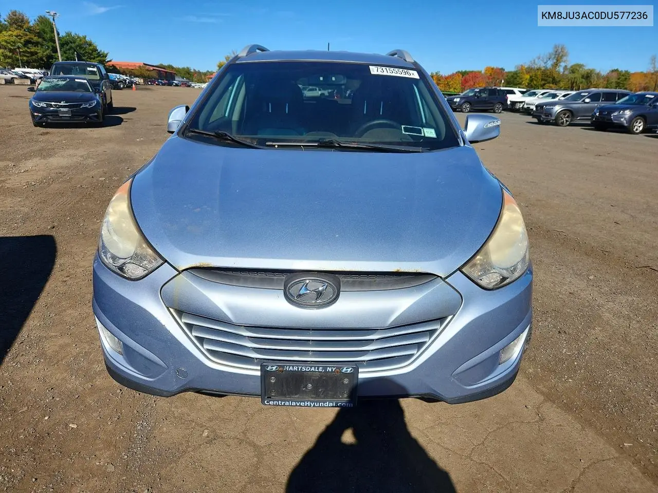 2013 HYUNDAI TUCSON VIN KM8JU3AC0DU577236 — фото 5