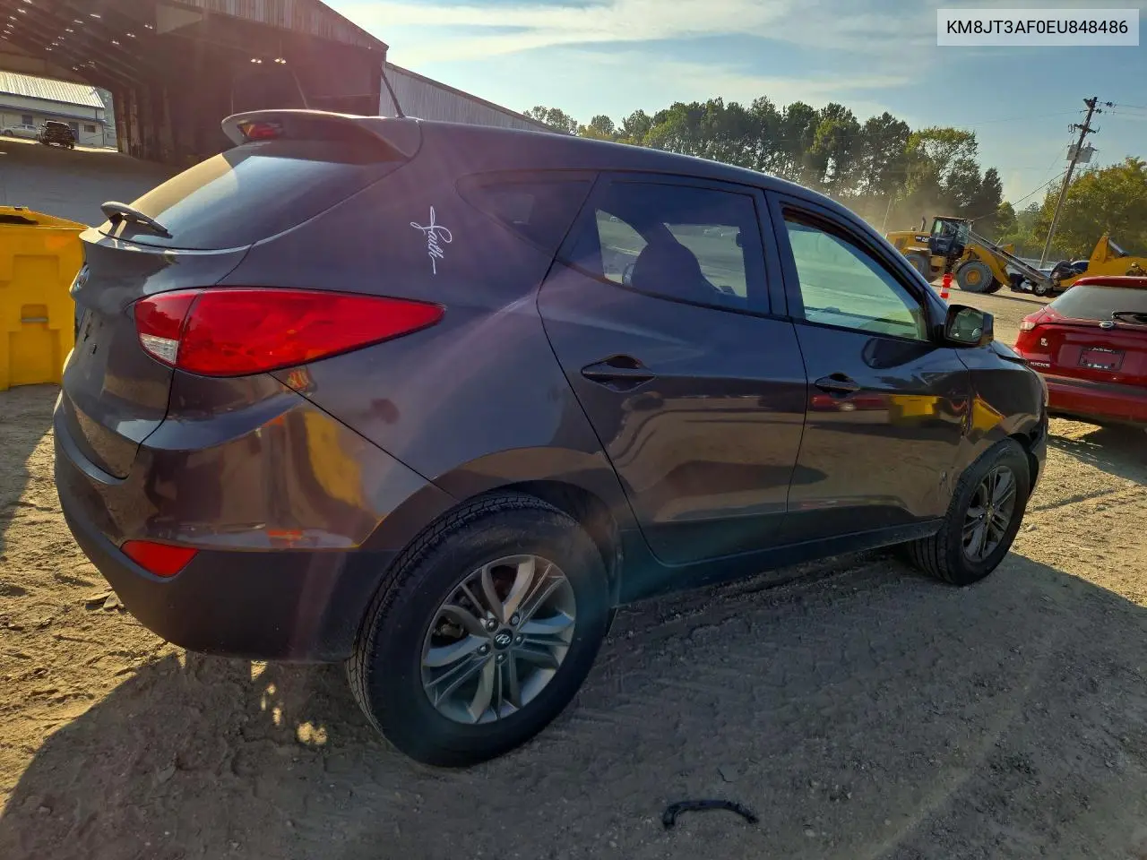 2014 HYUNDAI TUCSON VIN KM8JT3AF0EU848486 — фото 3