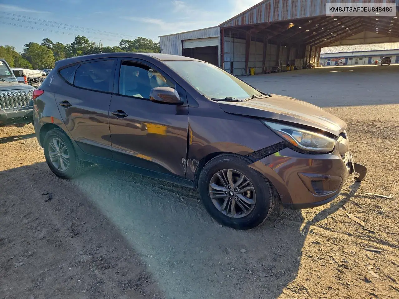2014 HYUNDAI TUCSON VIN KM8JT3AF0EU848486 — фото 4