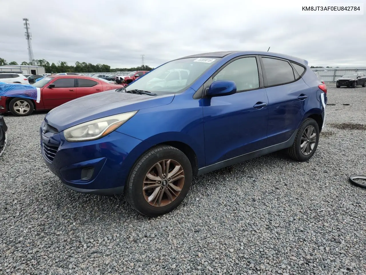 HYUNDAI TUCSON 2014, VIN KM8JT3AF0EU842784