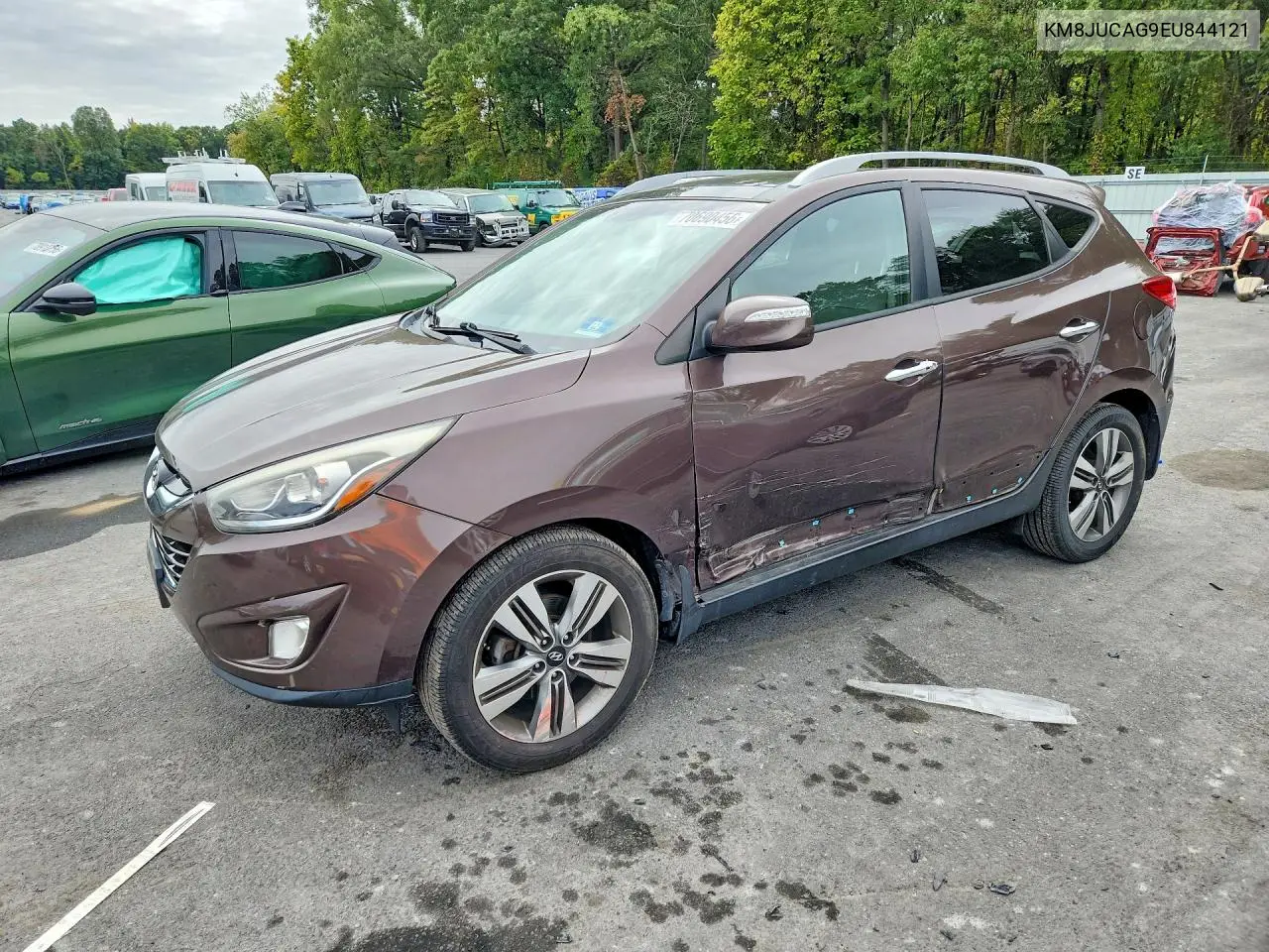 HYUNDAI TUCSON 2014, VIN KM8JUCAG9EU844121
