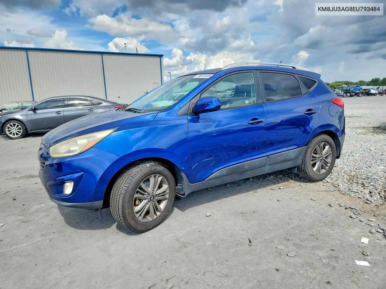 HYUNDAI TUCSON 2014, VIN KM8JU3AG8EU793484