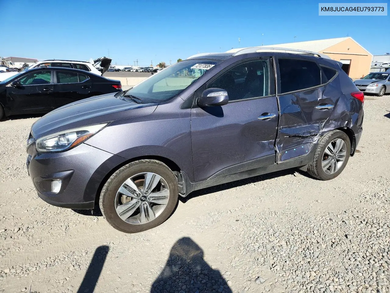 HYUNDAI TUCSON 2014, VIN KM8JUCAG4EU793773