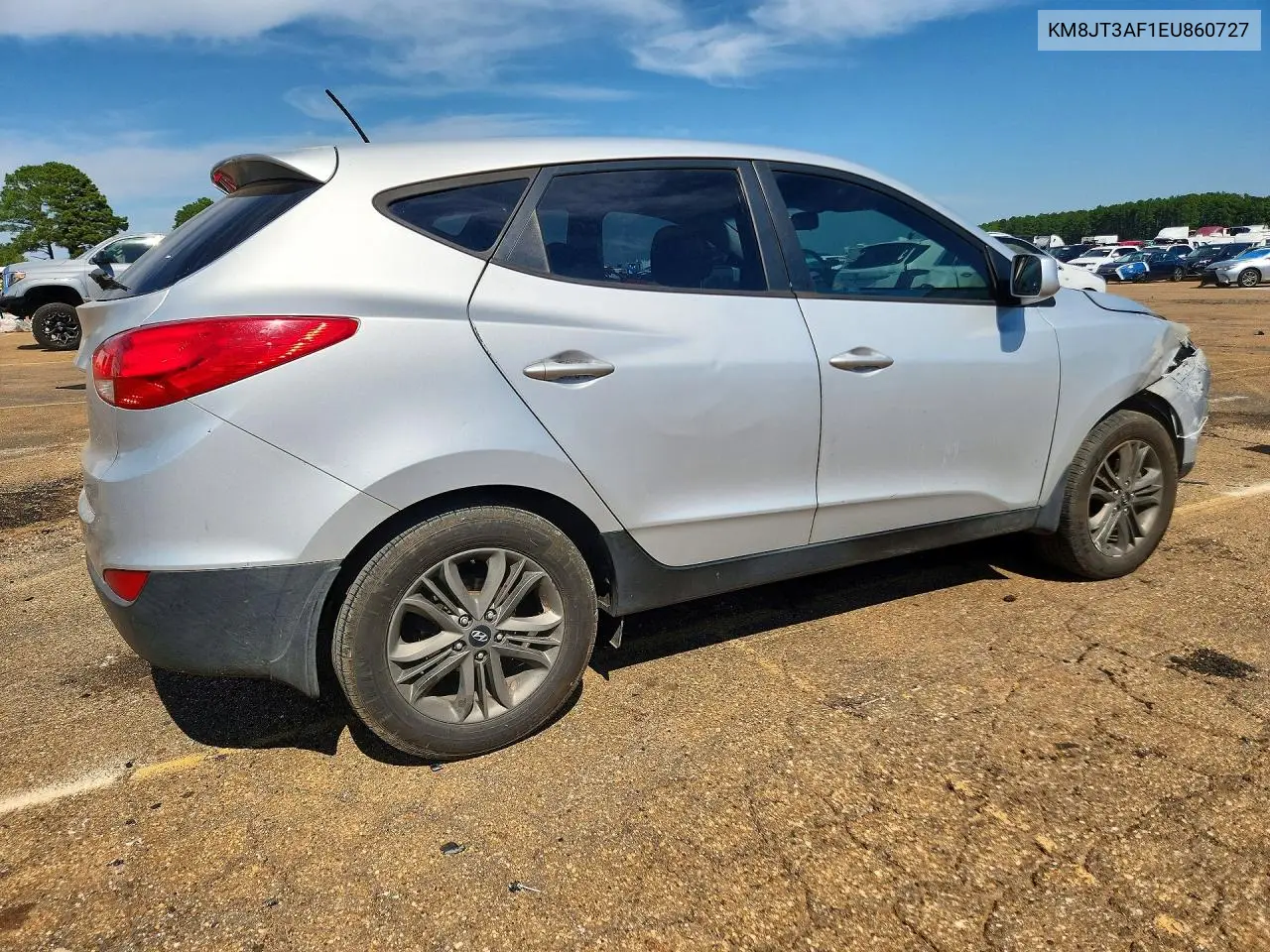 2014 HYUNDAI TUCSON VIN KM8JT3AF1EU860727 — фото 3
