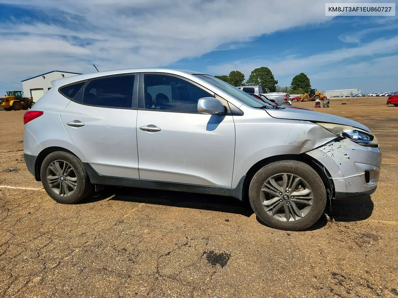 2014 HYUNDAI TUCSON VIN KM8JT3AF1EU860727 — фото 4