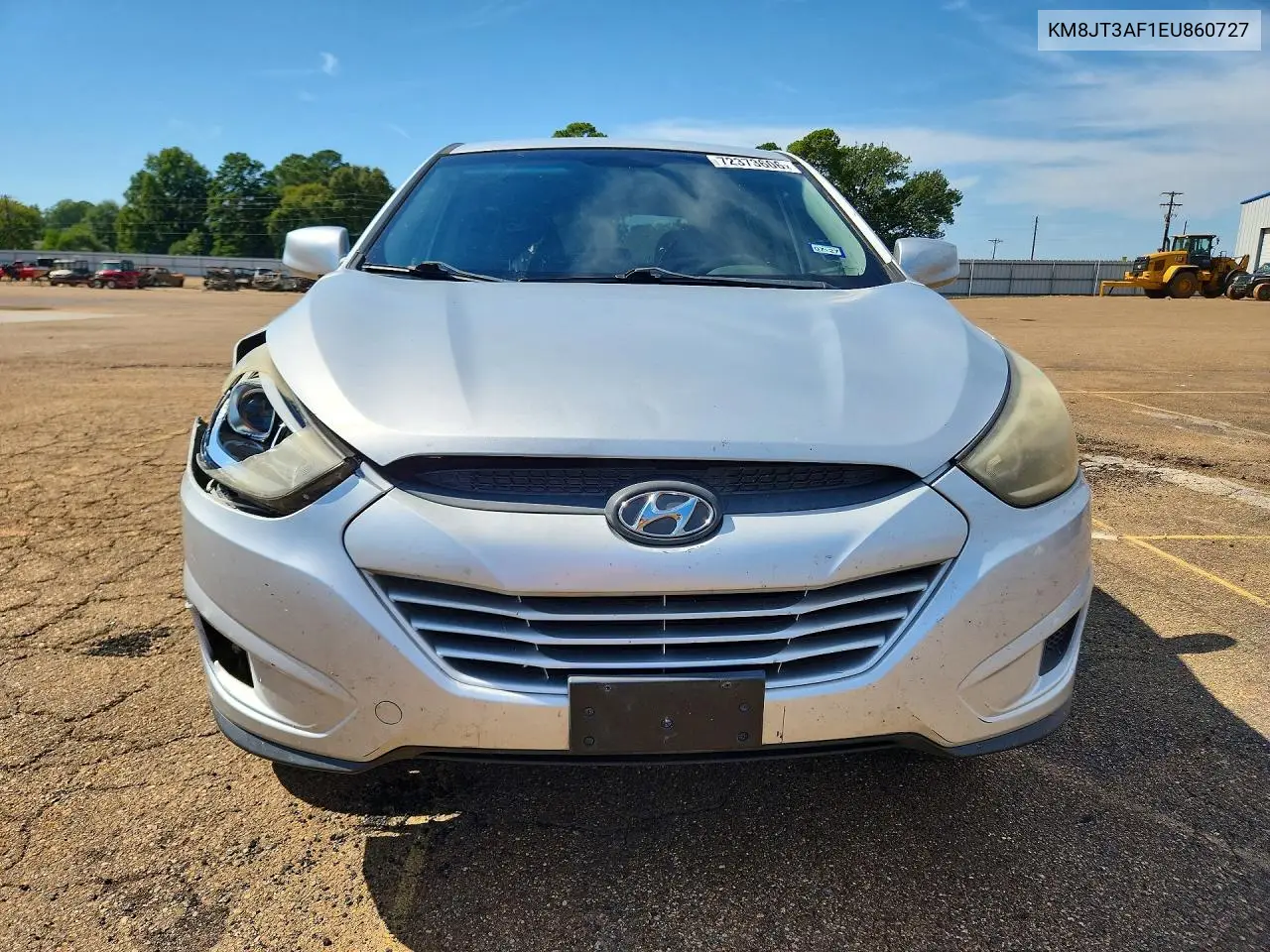 2014 HYUNDAI TUCSON VIN KM8JT3AF1EU860727 — фото 5