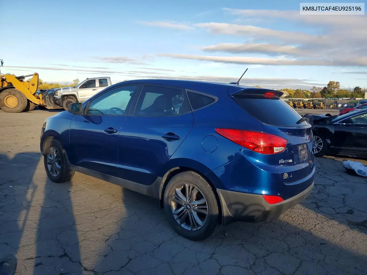 2014 HYUNDAI TUCSON VIN KM8JTCAF4EU925196 — фото 2