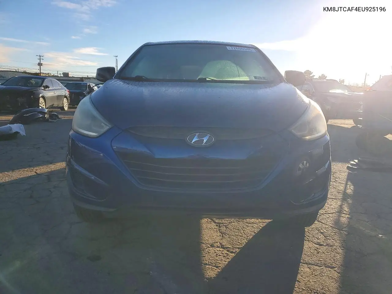 2014 HYUNDAI TUCSON VIN KM8JTCAF4EU925196 — фото 5