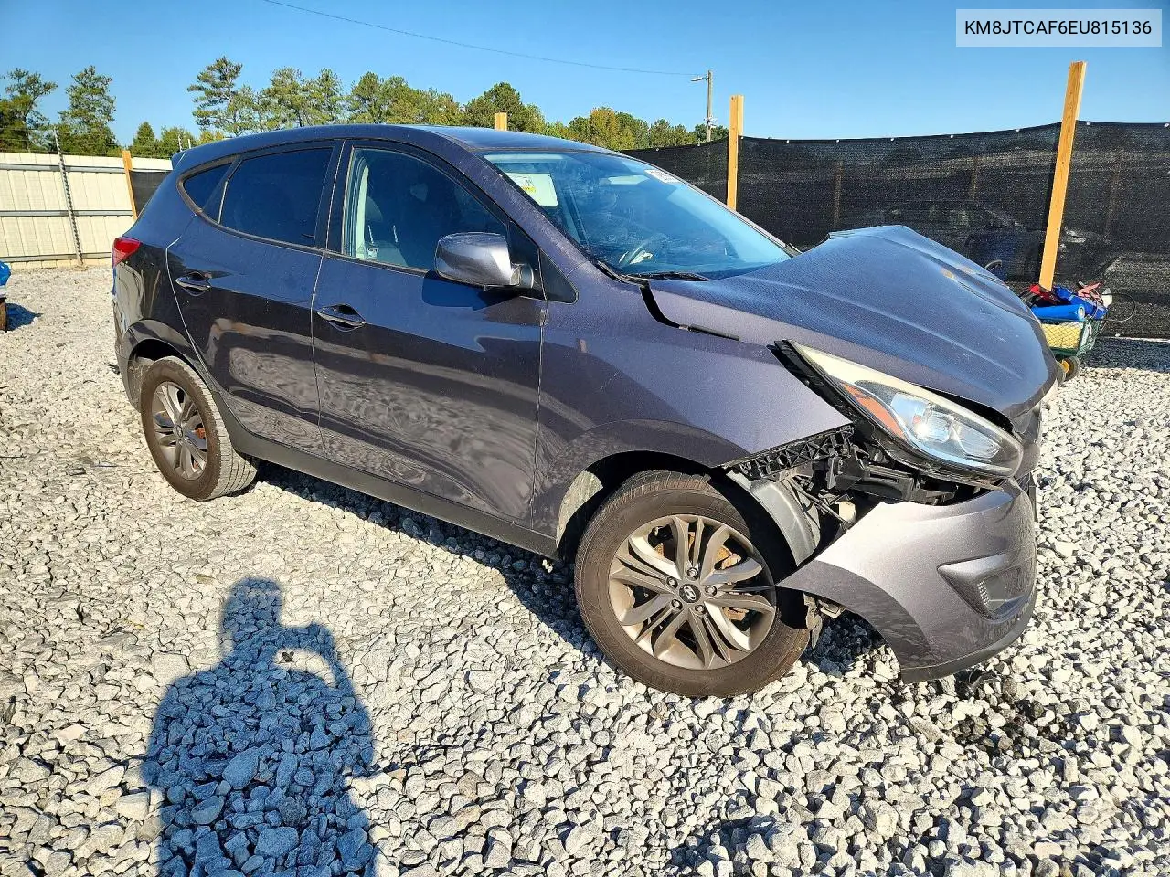 2014 HYUNDAI TUCSON VIN KM8JTCAF6EU815136 — фото 4