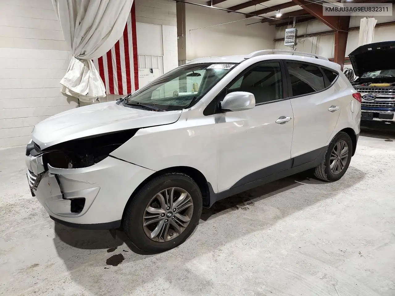 HYUNDAI TUCSON 2014, VIN KM8JU3AG9EU832311