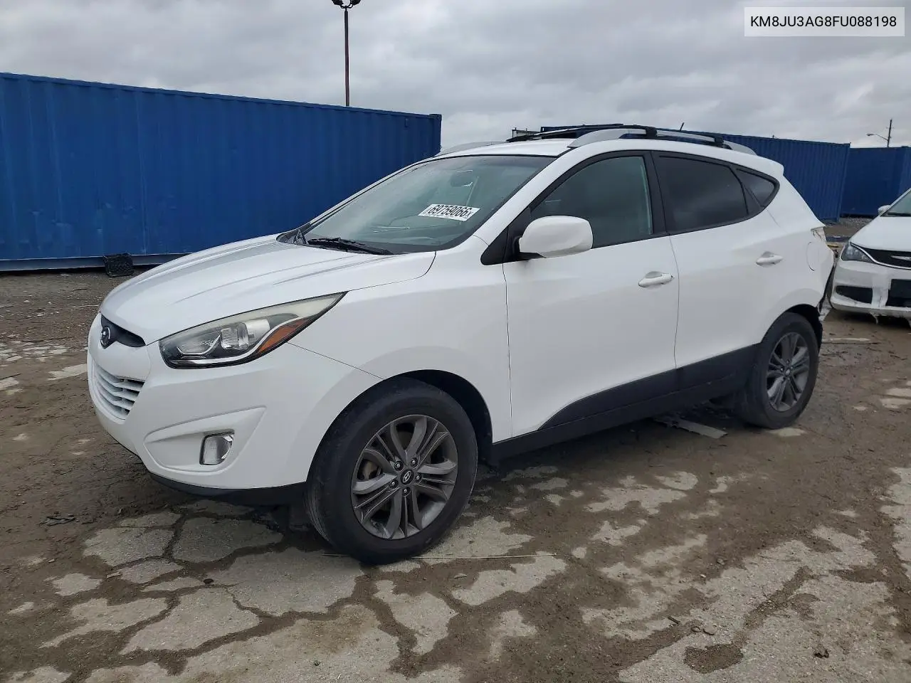 HYUNDAI TUCSON 2015, VIN KM8JU3AG8FU088198