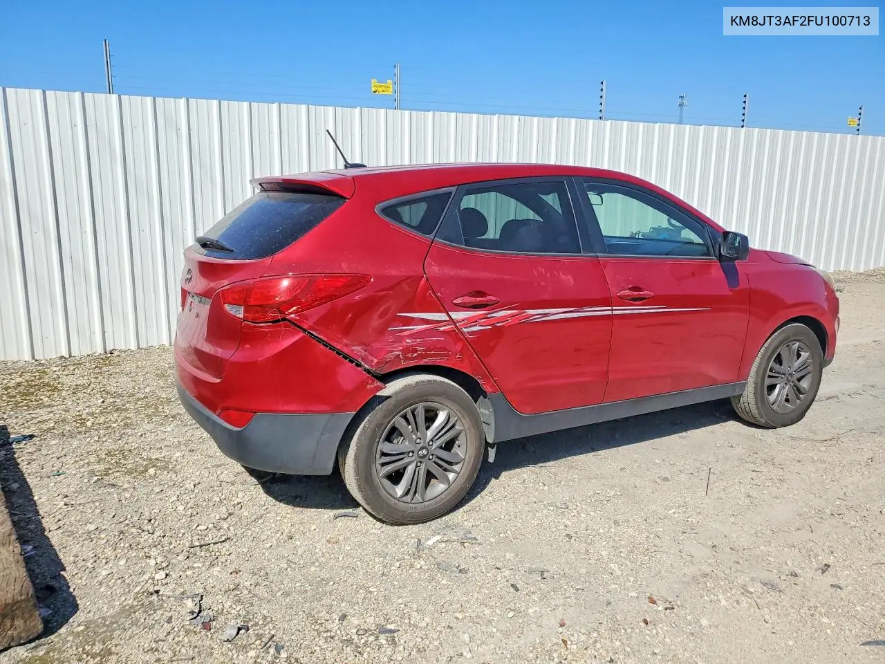 2015 HYUNDAI TUCSON VIN KM8JT3AF2FU100713 — фото 3