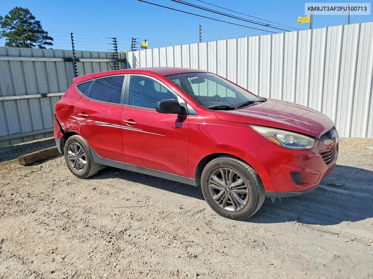 2015 HYUNDAI TUCSON VIN KM8JT3AF2FU100713 — фото 4