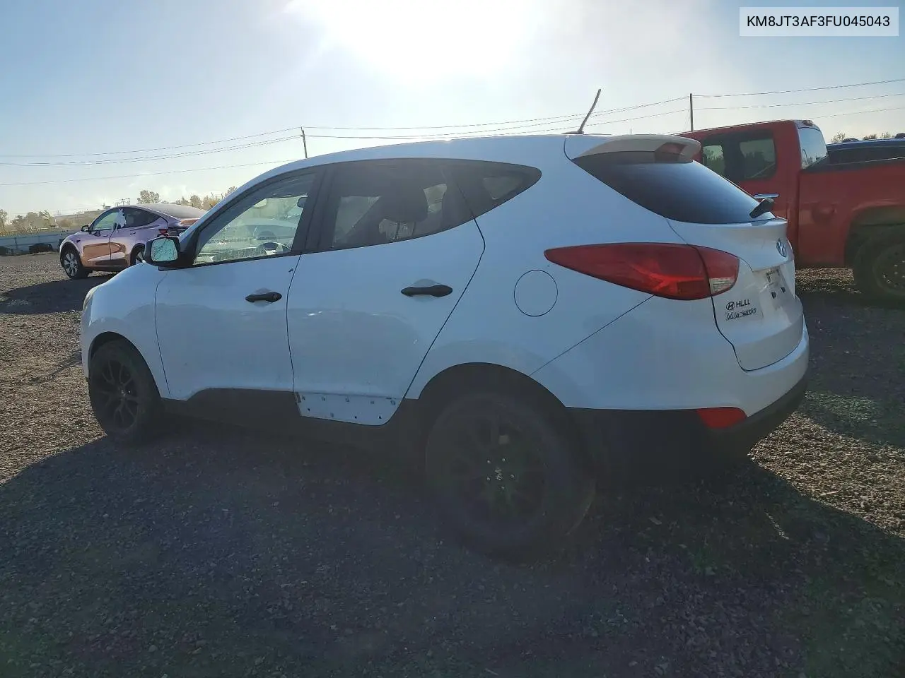 2015 HYUNDAI TUCSON VIN KM8JT3AF3FU045043 — фото 2