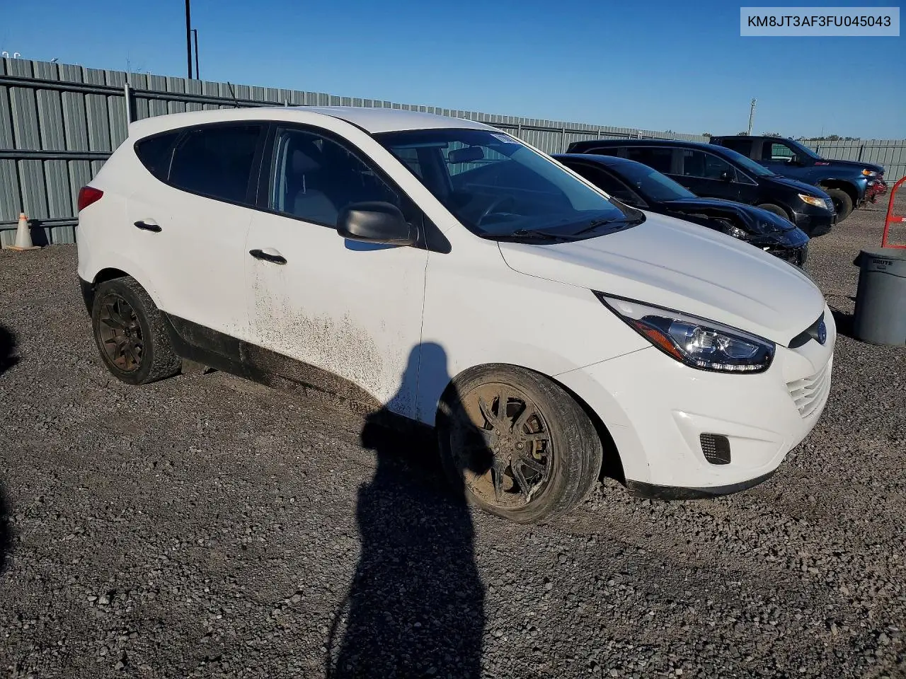 2015 HYUNDAI TUCSON VIN KM8JT3AF3FU045043 — фото 4