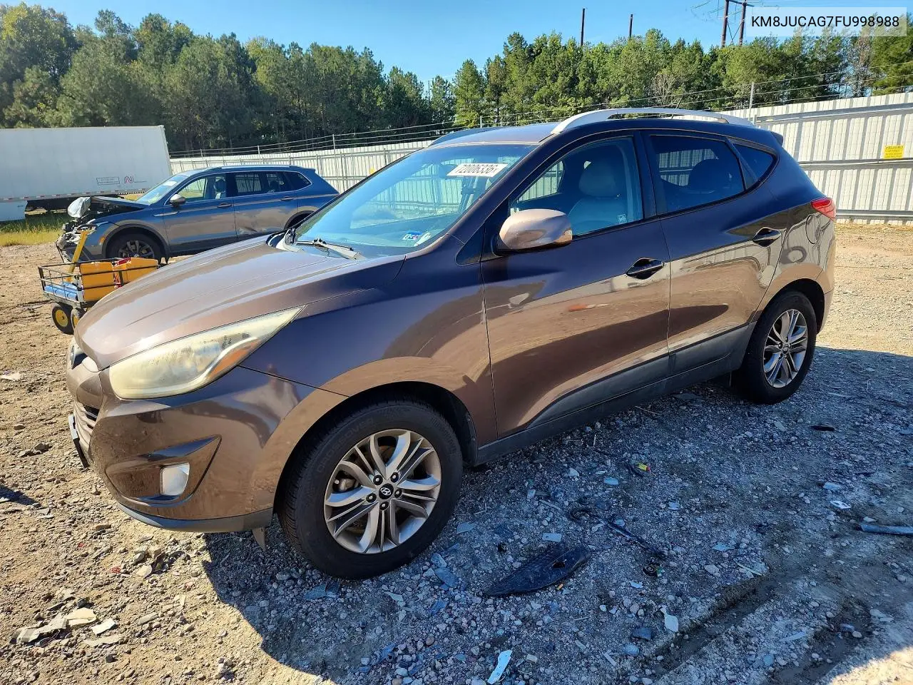 HYUNDAI TUCSON 2015, VIN KM8JUCAG7FU998988