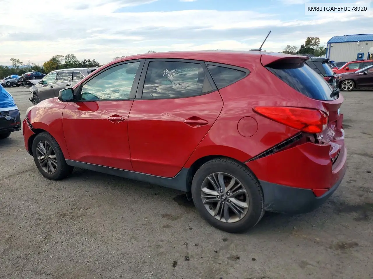 2015 HYUNDAI TUCSON VIN KM8JTCAF5FU078920 — фото 2