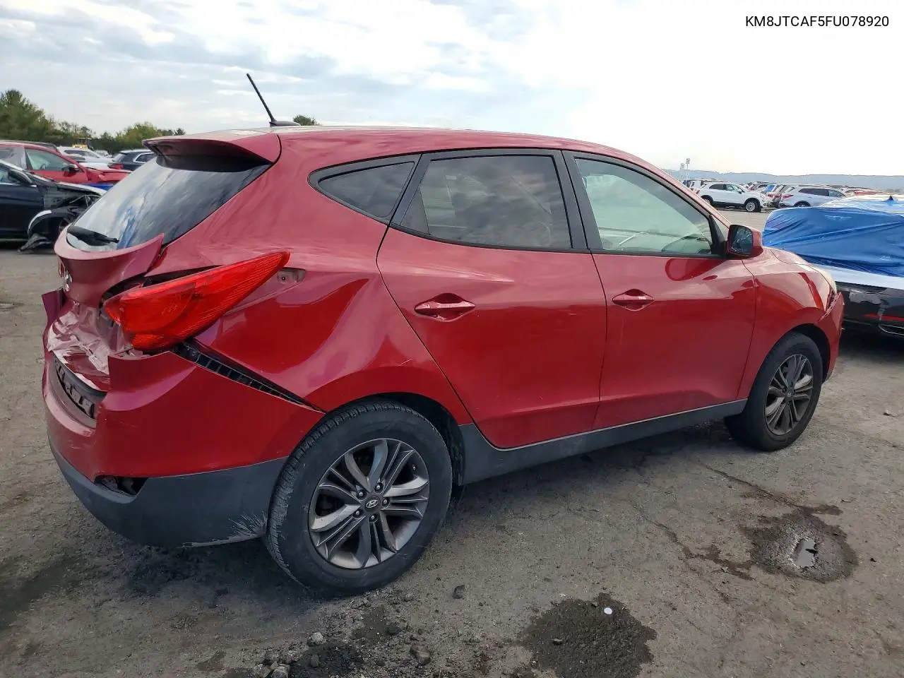 2015 HYUNDAI TUCSON VIN KM8JTCAF5FU078920 — фото 3