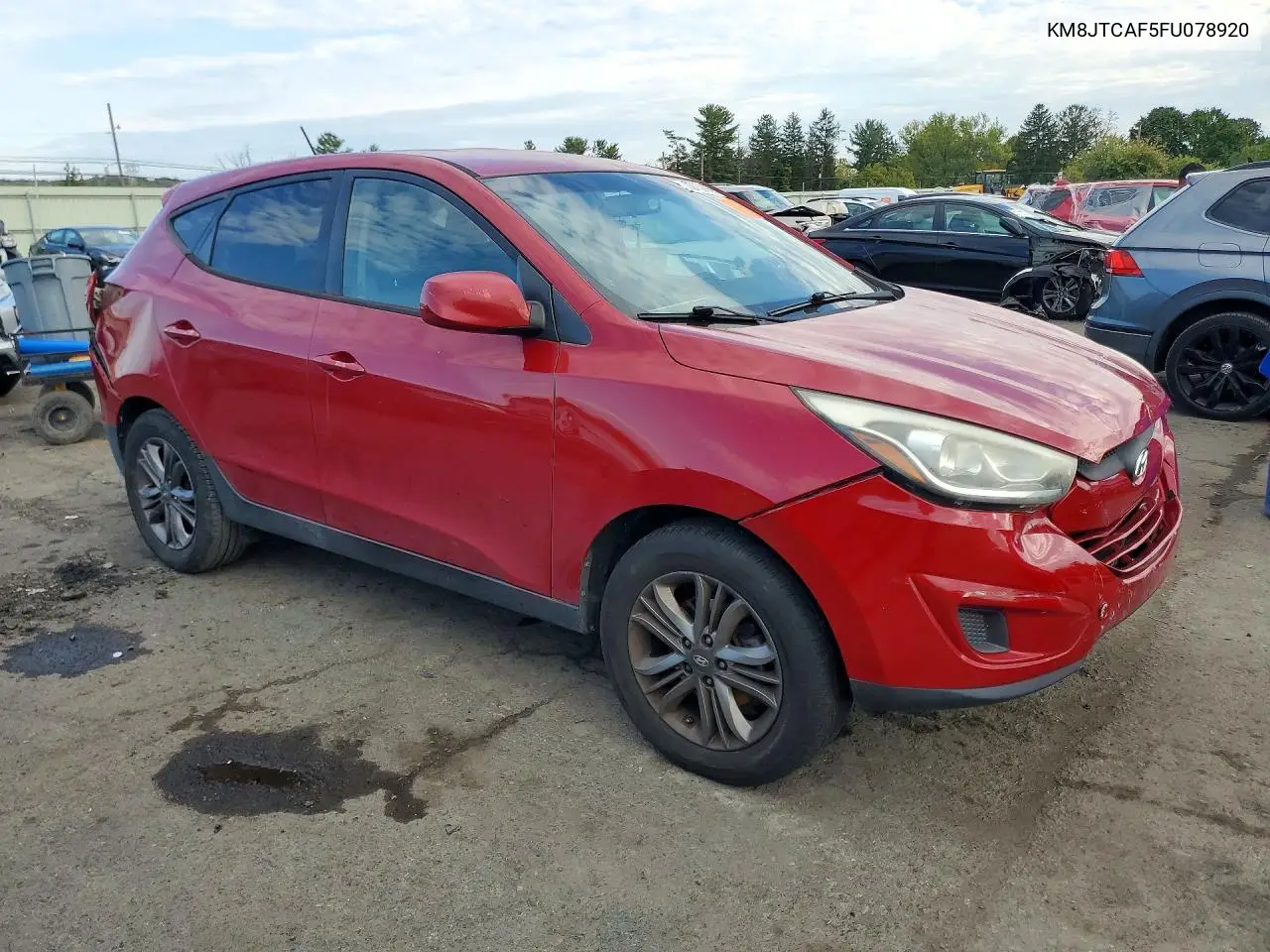 2015 HYUNDAI TUCSON VIN KM8JTCAF5FU078920 — фото 4