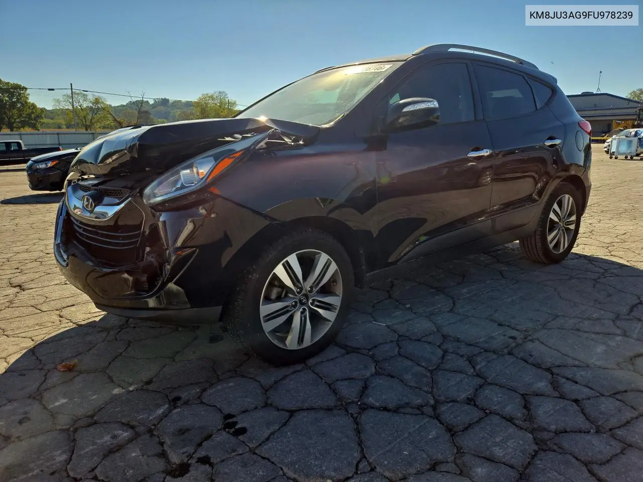 HYUNDAI TUCSON 2015, VIN KM8JU3AG9FU978239