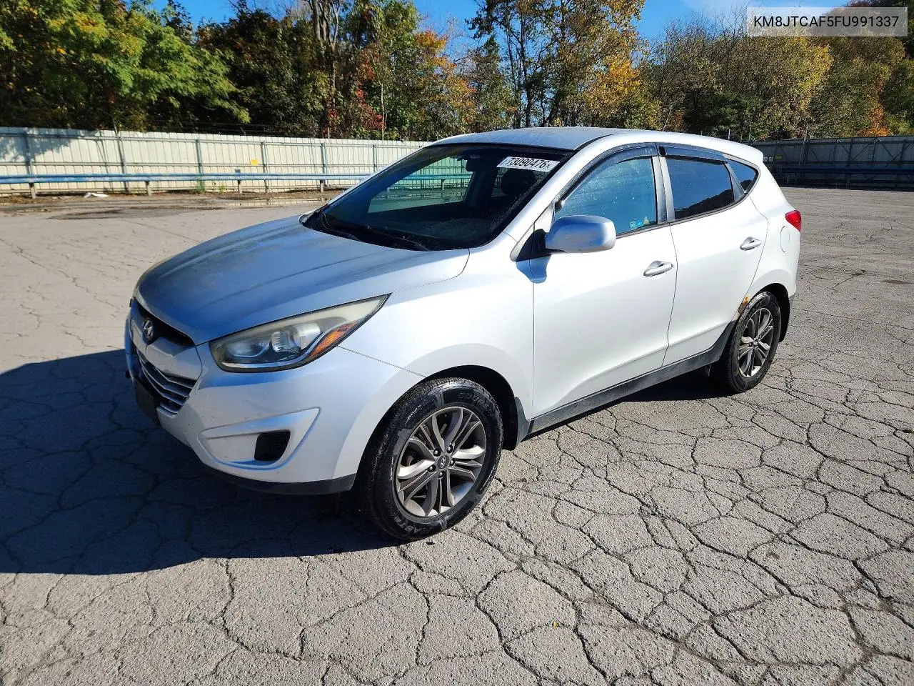 HYUNDAI TUCSON 2015, VIN KM8JTCAF5FU991337