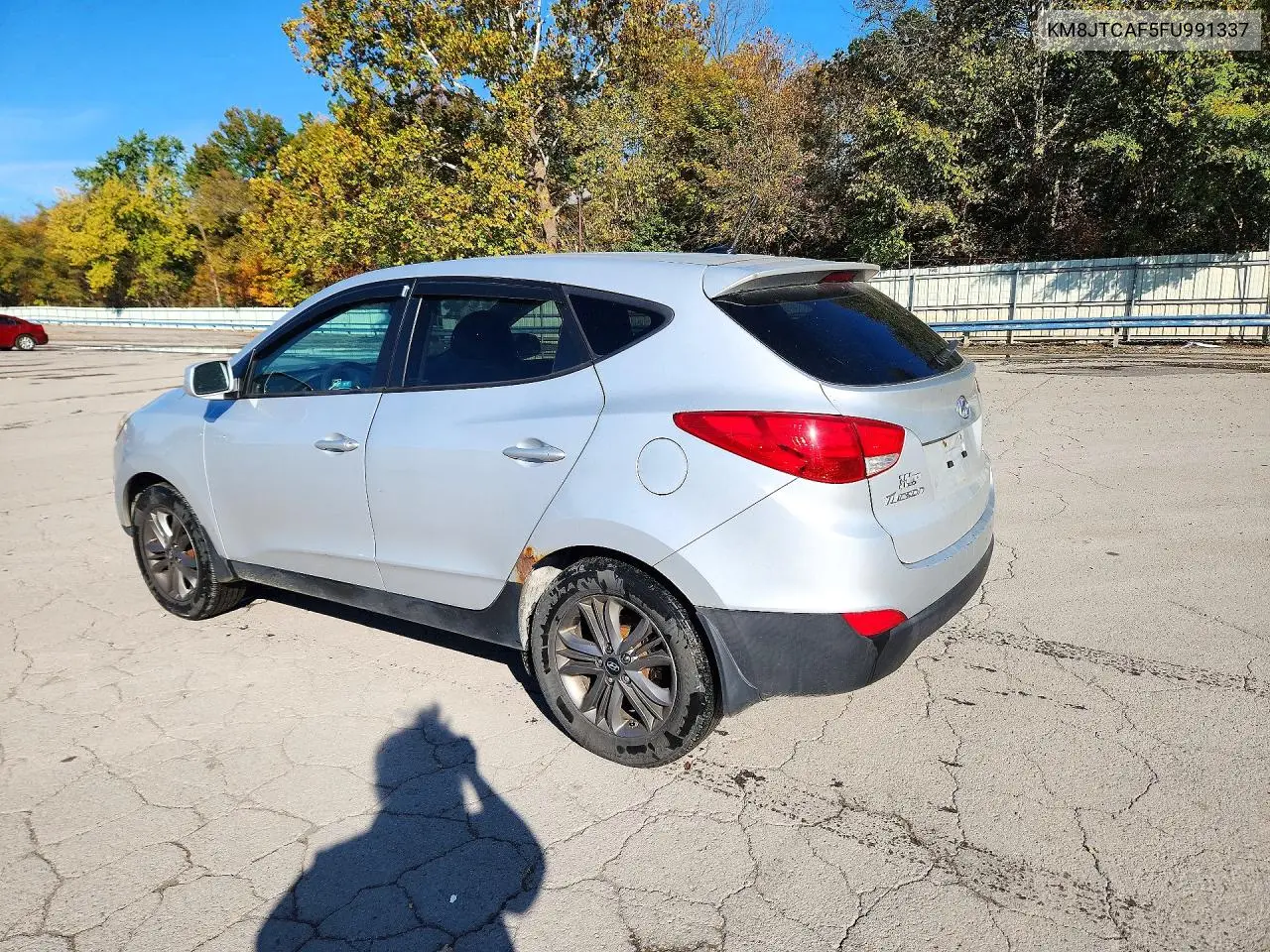 2015 HYUNDAI TUCSON VIN KM8JTCAF5FU991337 — фото 2