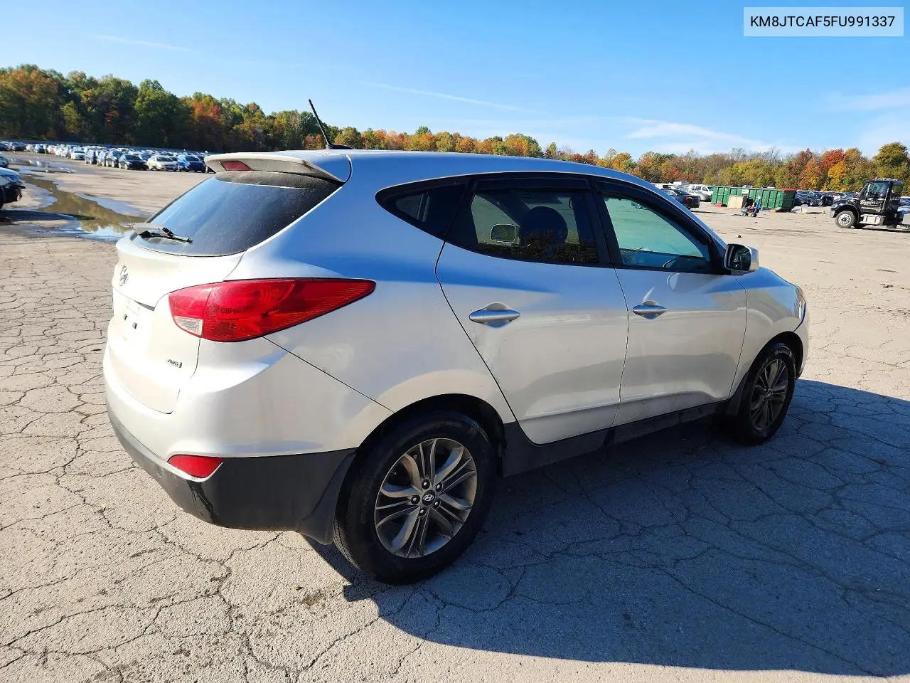2015 HYUNDAI TUCSON VIN KM8JTCAF5FU991337 — фото 3