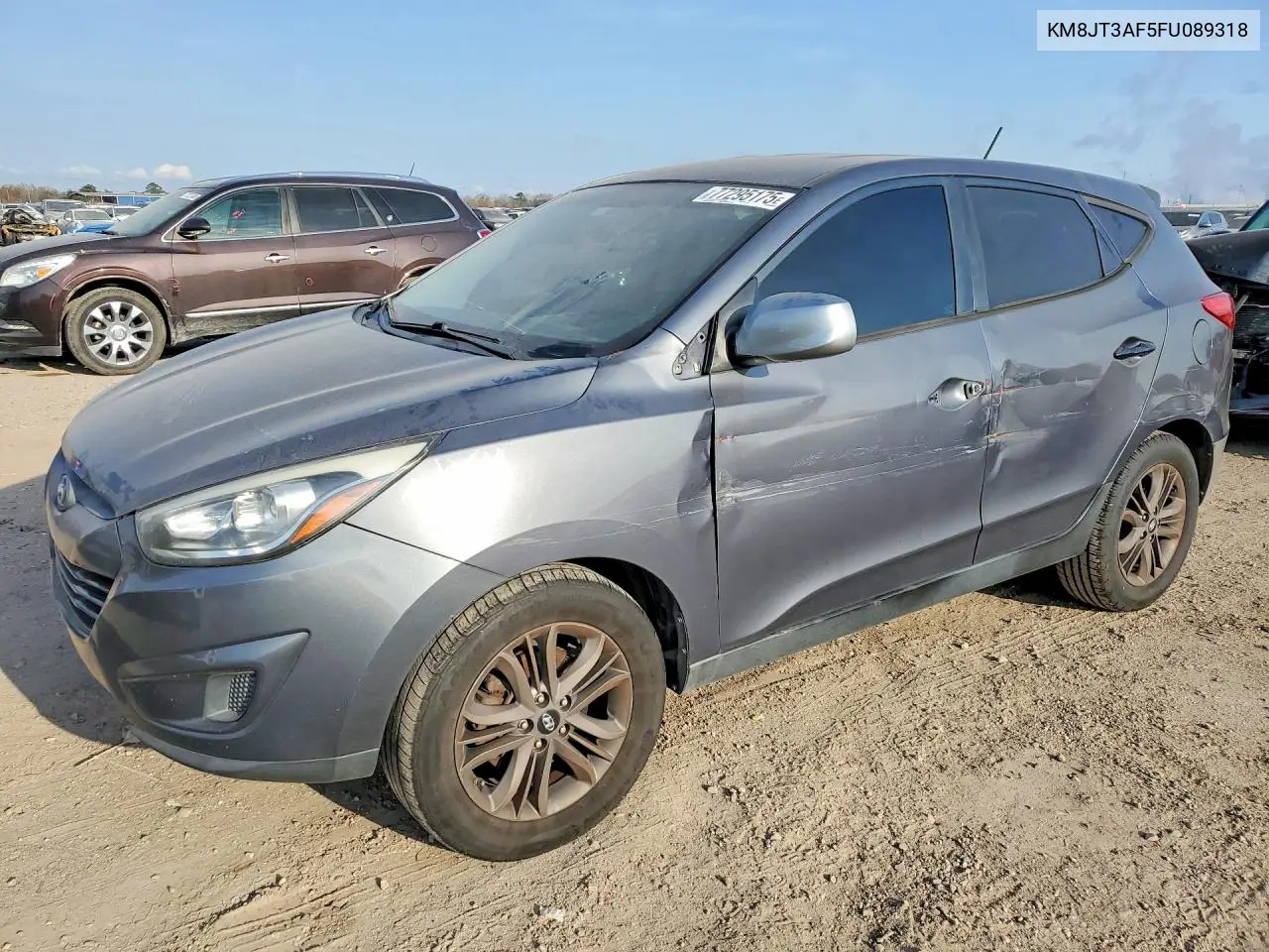 HYUNDAI TUCSON 2015, VIN KM8JT3AF5FU089318