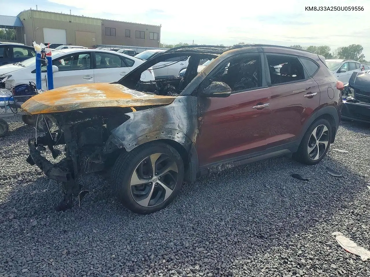 HYUNDAI TUCSON 2016, VIN KM8J33A25GU059556