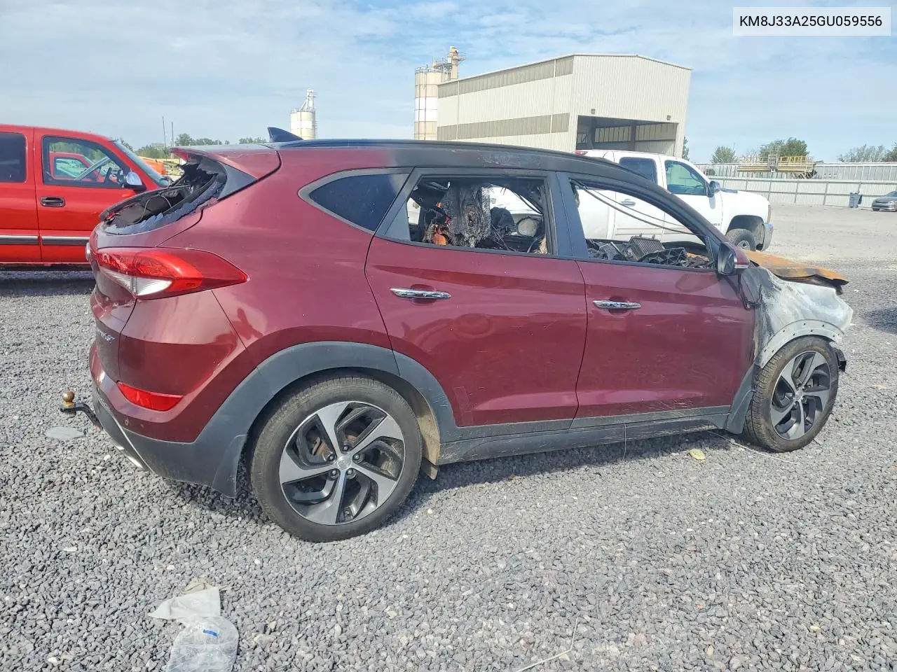 2016 HYUNDAI TUCSON VIN KM8J33A25GU059556 — фото 3