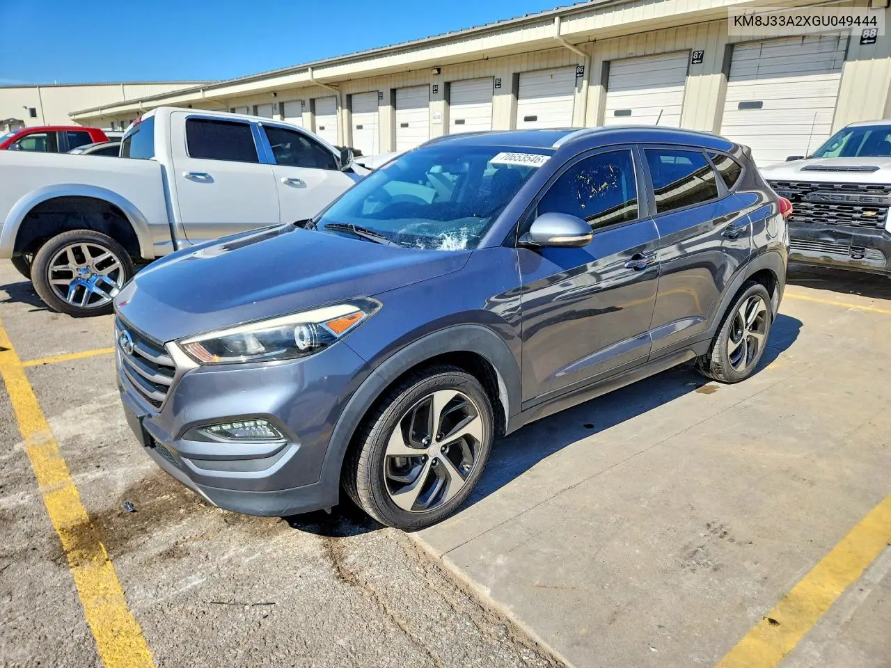 HYUNDAI TUCSON 2016, VIN KM8J33A2XGU049444