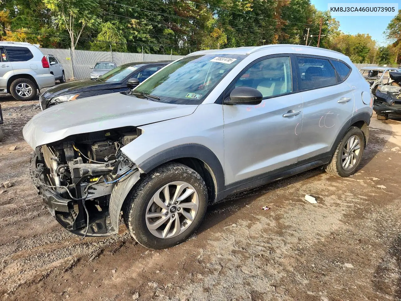 HYUNDAI TUCSON 2016, VIN KM8J3CA46GU073905