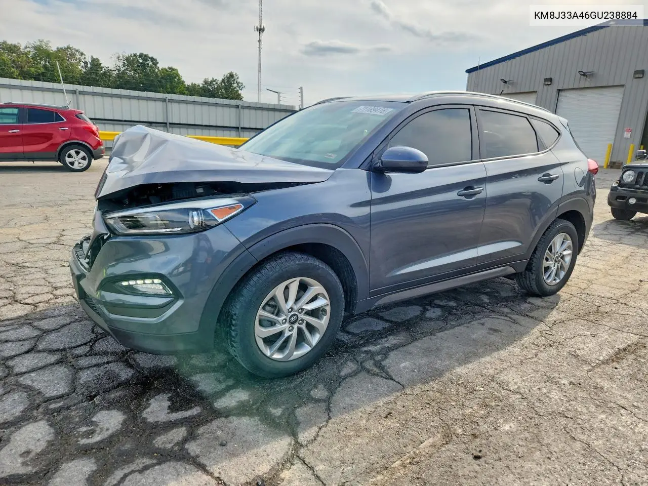 HYUNDAI TUCSON 2016, VIN KM8J33A46GU238884