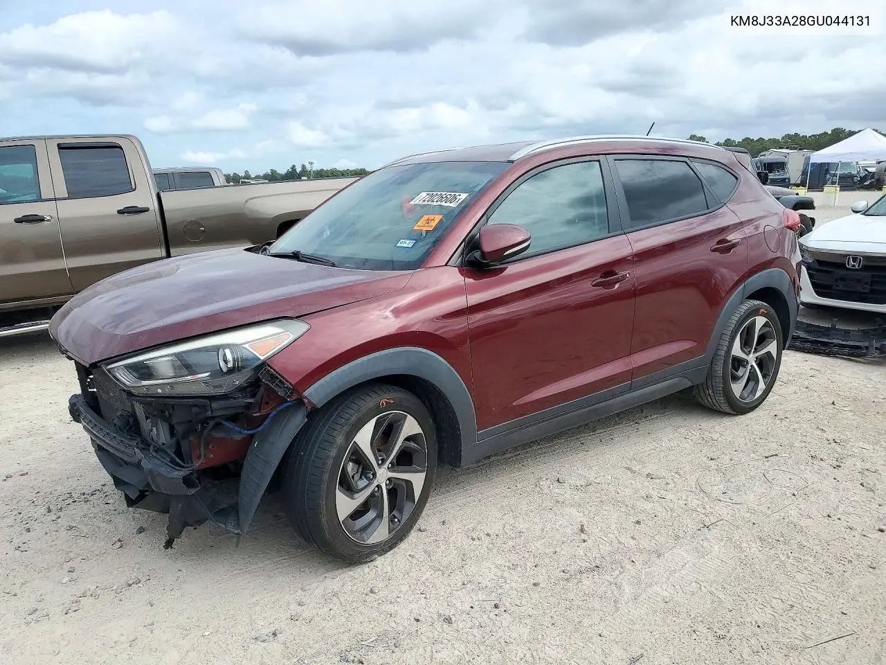 HYUNDAI TUCSON 2016, VIN KM8J33A28GU044131