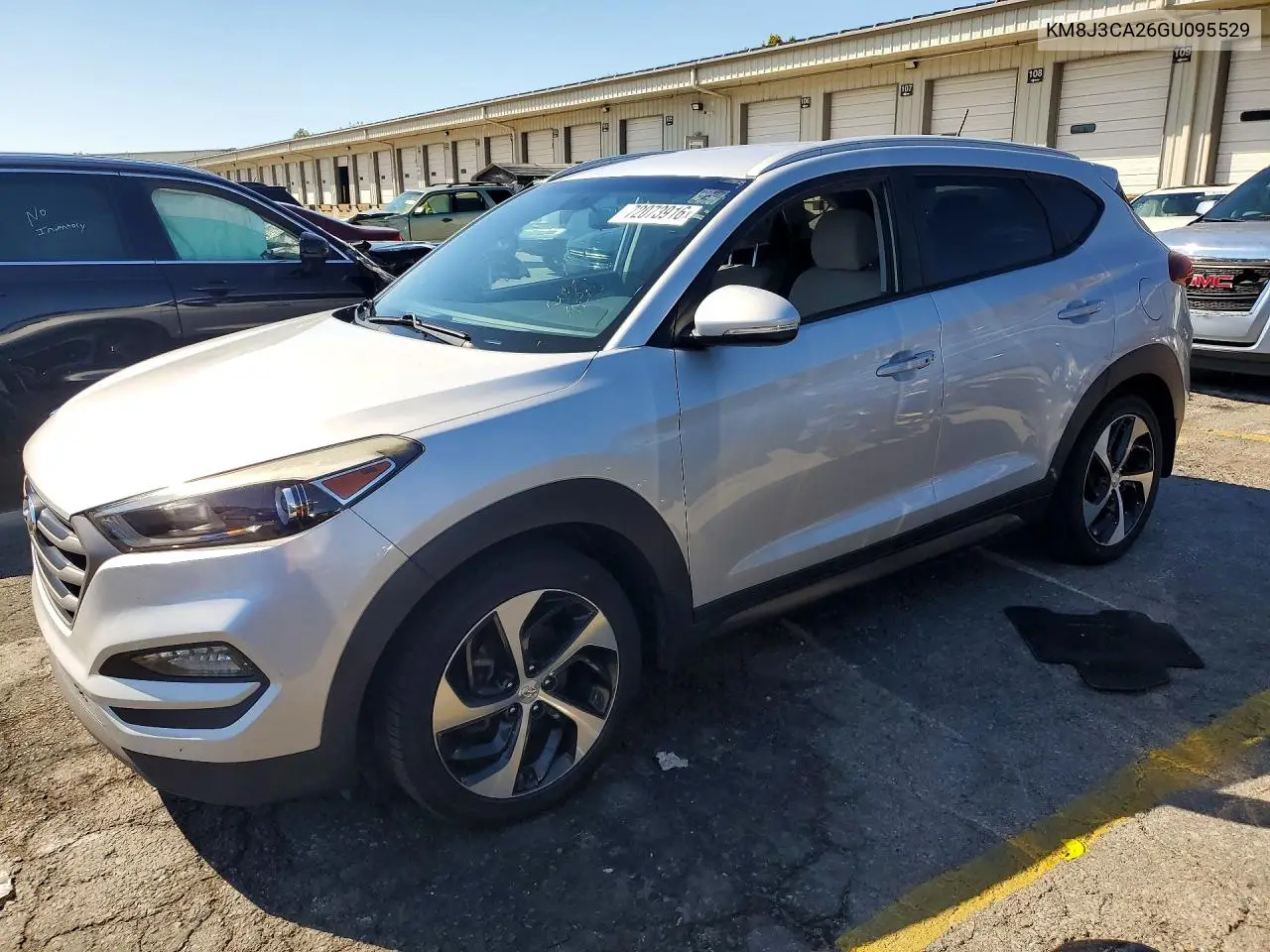 HYUNDAI TUCSON 2016, VIN KM8J3CA26GU095529
