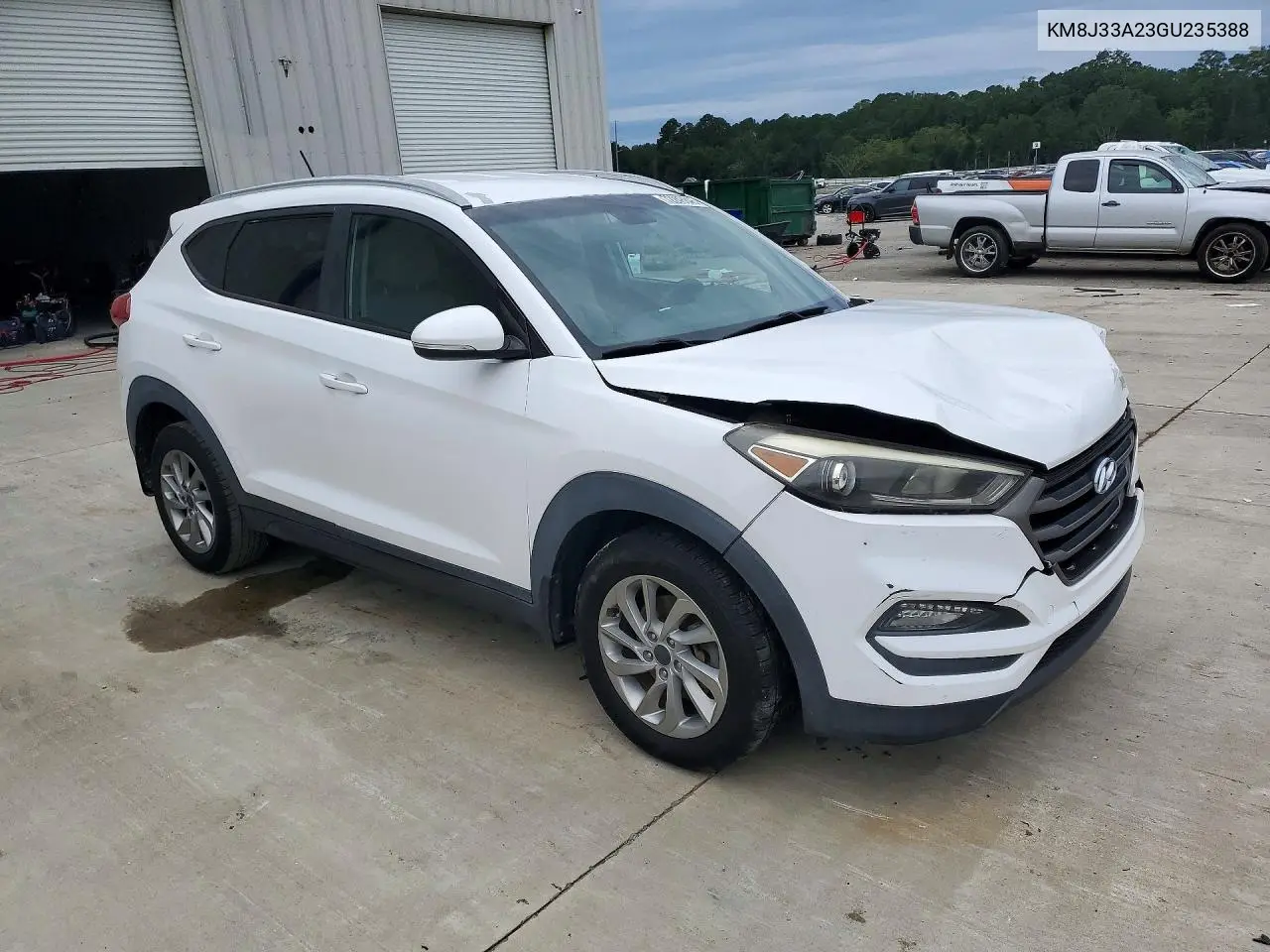 2016 HYUNDAI TUCSON VIN KM8J33A23GU235388 — фото 4